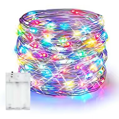 Supplier Flashing and Constant Light Mode, Silver Wire Mini Lights String Lights for Festival, Christmas Decoration, Multicolor